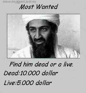 Osama is most wanted